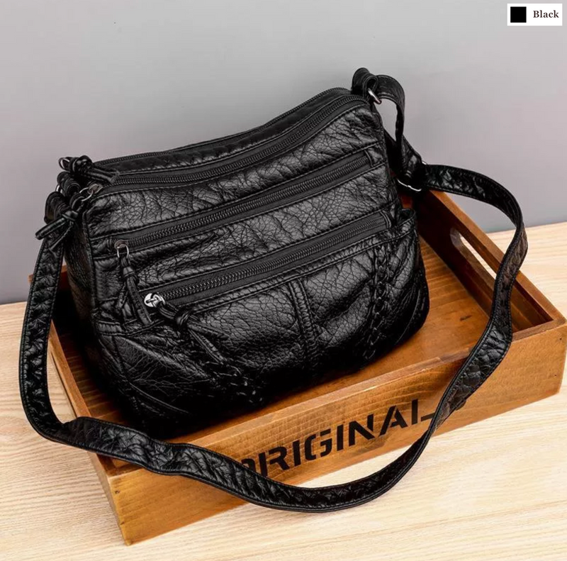 Rhea Braided Zip Crossbody - Imagen 4