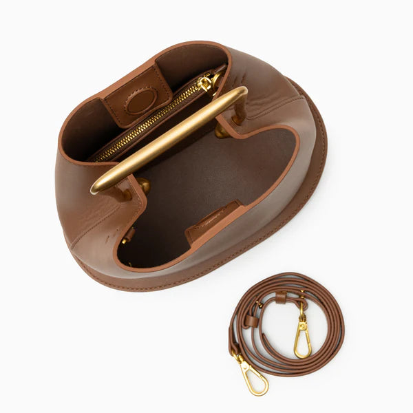 Brown Leather Bag - Imagen 4
