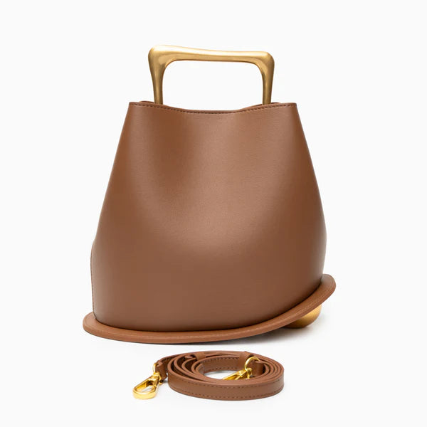 Brown Leather Bag - Imagen 5